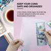 A5 A6 A7 5Pcs Binder Pockets Binder Zipper Folders for 6 Ring Notebook Divider Page Waterproof PVC Leaf Document Filing Bag