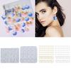 Shiny Glossy Silicone Resin Molds Geometry-shaped Earrings Mold DIY Keychain Pendant Jewelry Epoxy Resin Crafting Molds