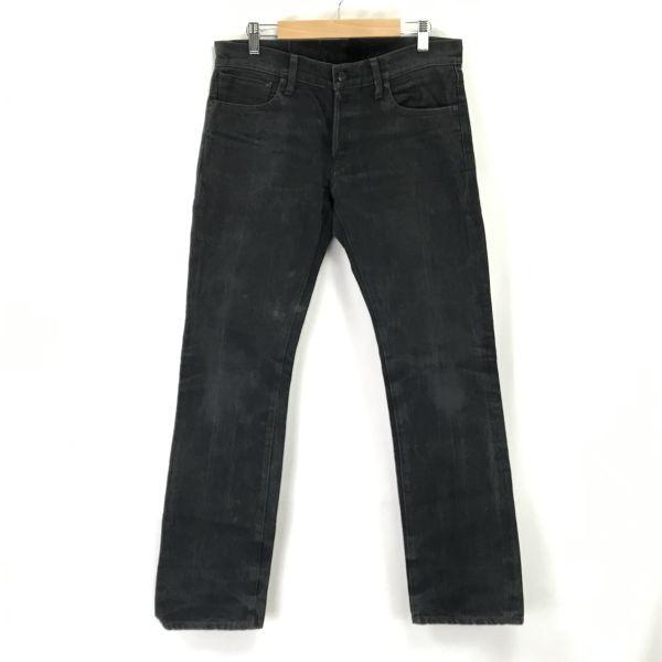 

Lost Control Wool Denim Pants Jeans Men 31×33 83cm Black Button Fly