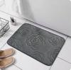 Thickening Bathroom Cashmere Mat Bath Non-slip Carpets In Wash Basin Bathtub  Floor Rug Shower Room Doormat Memory Foam 3D Pad