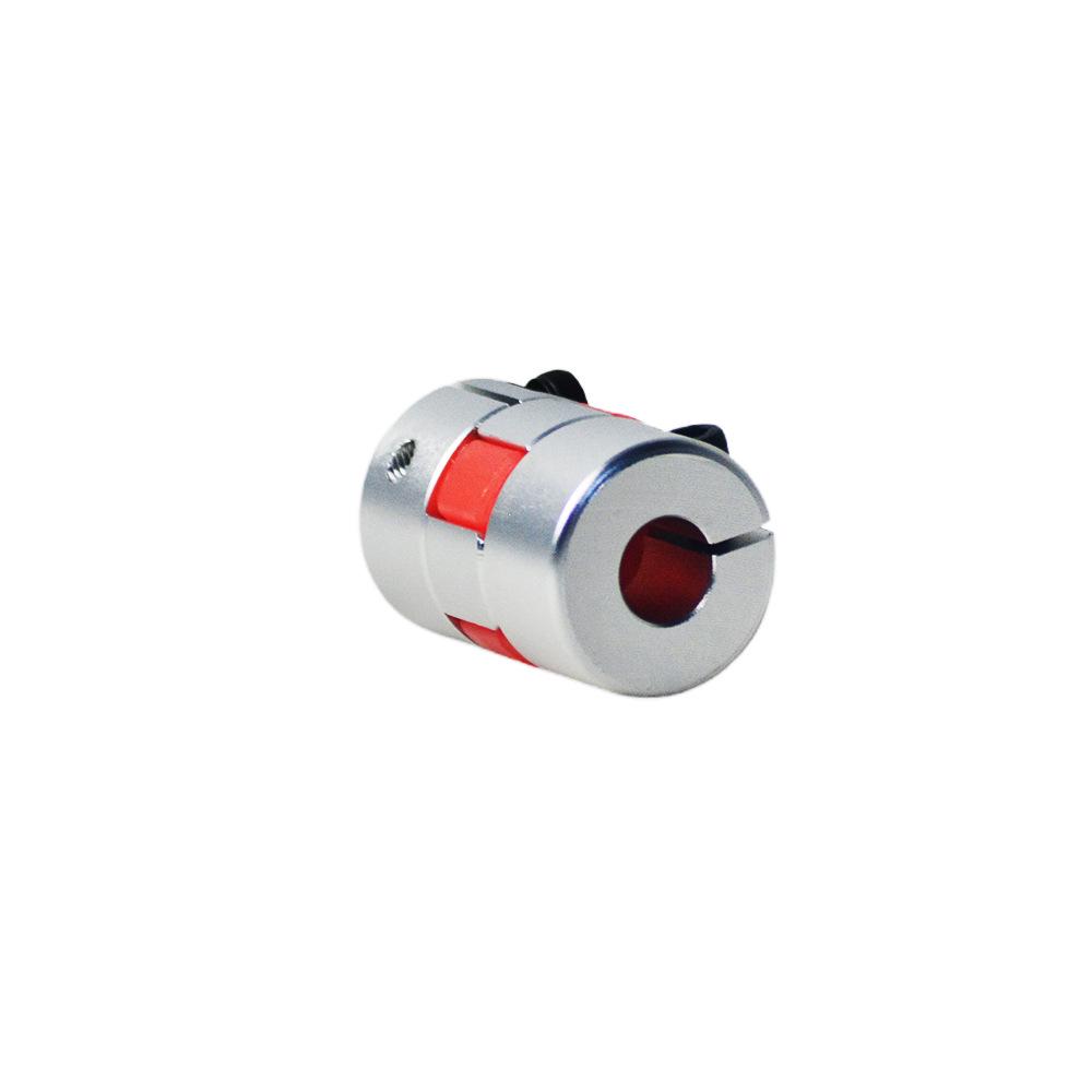 LinkcncXB Aluminiumlegierung Elastische Motorkupplung, Pflaumenblüten-Design, 35mm Außendurchmesser, 40mm Länge