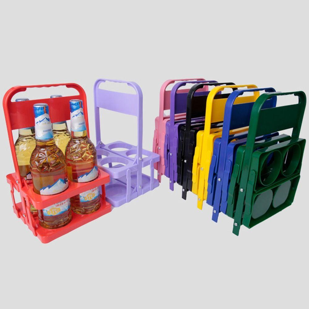 1Pcs Basket Cup Organizer Beer Rack Bar Beverage Display Drink Holder New Beer Bottle Carrier