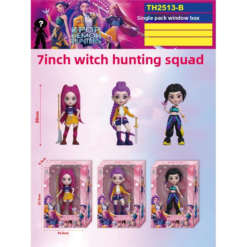 K-Pop New Demon Hunter Girl Group Men's Group Figure Model Blind Box Tide Play Doll Ornament