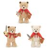 Bear Cuddle Teddy Plush Cute Warrior Teddy Toy Perfect Birthday Gift For Kids