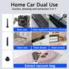 185000Pa 3-in-1 Cordless Vacuum Cleaner Strong Suction Handheld Portable Floor Brush Car Appliance