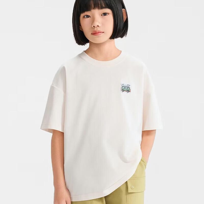 Pelliot Unisex Round Neck Short Sleeve T-Shirt 136215077 120