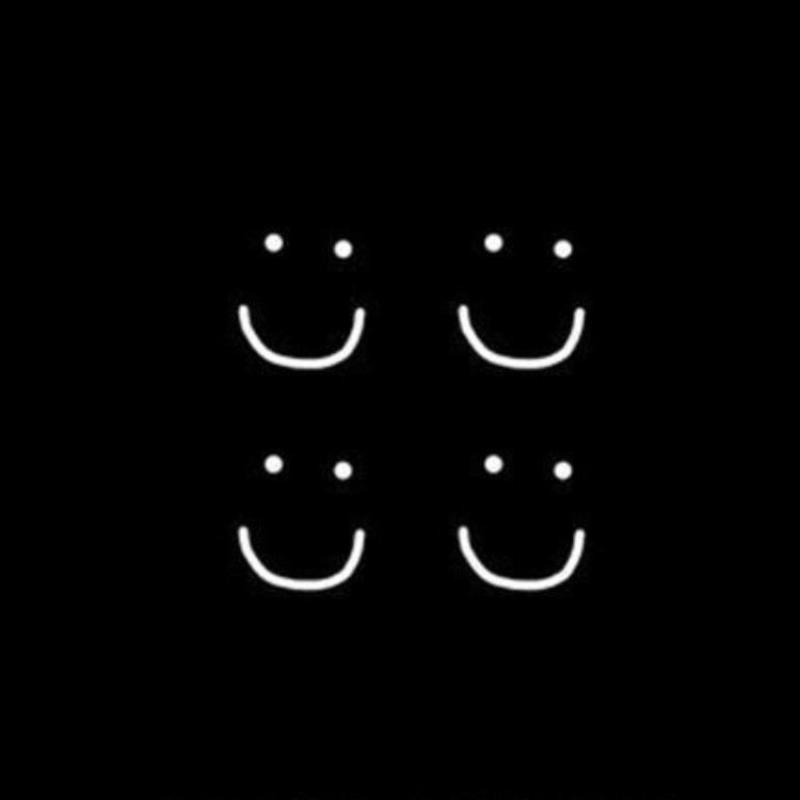 Simple Smile Tattoo Sticker Finger Temporary Tattoo