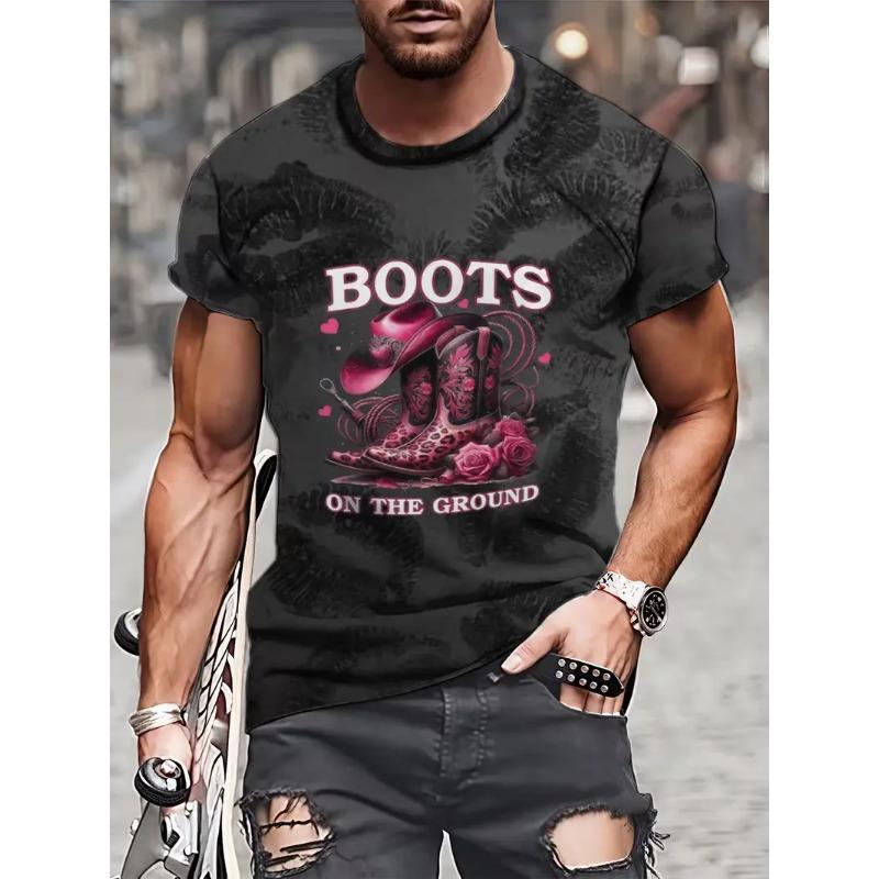 

Boys spring and summer T-shirts 6XL