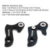 Rear Gear Derailleur Fine Workmanship Anti-oxidation Perfectly Fitment Derailleur Hanger Tail Hook Drop Out for Bicycle