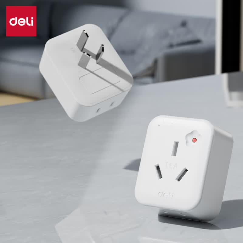 Deli 16A High-Power Electrical Solutions CN plug (adapter included)