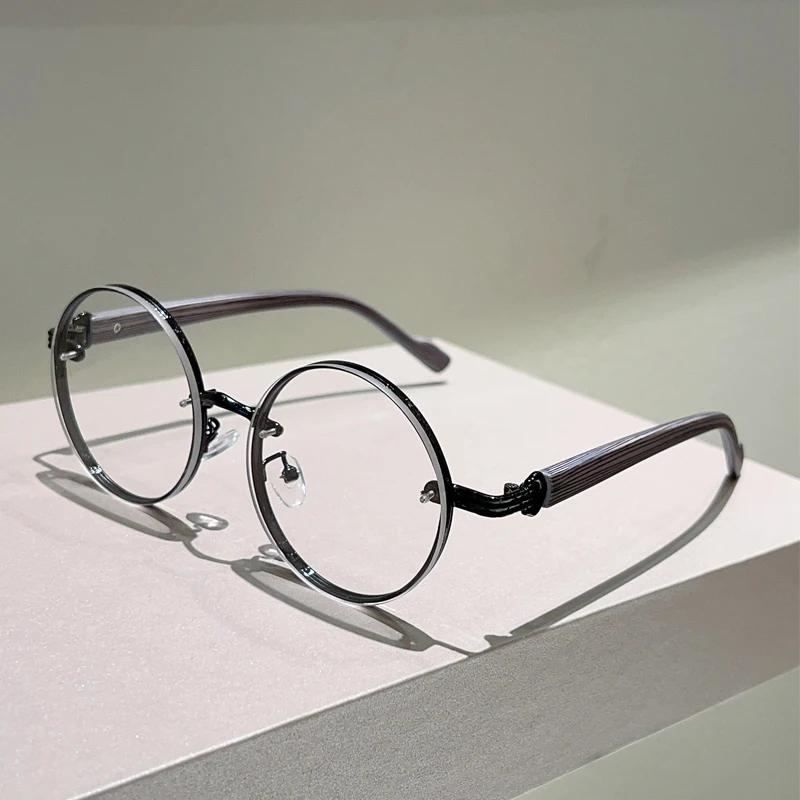 Vintage Round Sunglasses Men New Fashion Gradient Multi-color Sun Glasses Women Trendy Luxury Brand Design Casual Shades