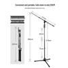 Professional All-Metal Hand-Pressed Stage Microphone Stand