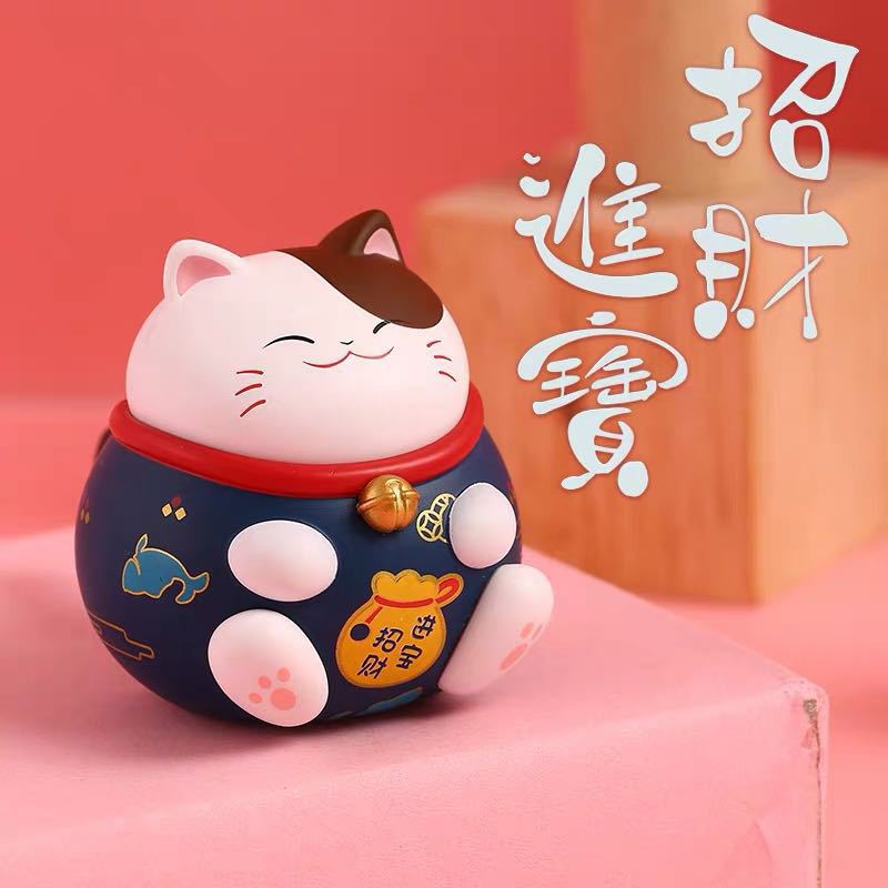 Lucky Cat Car Air Freshener Perfume Automobile Interior Perfume Clip Fragrance Decoration Ornaments Car Accessories