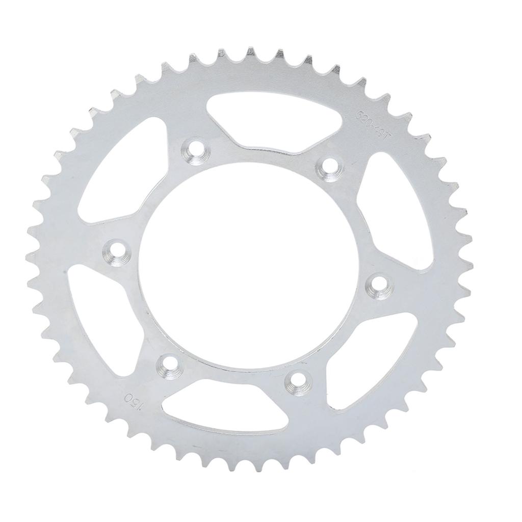 49Z Hinterradritzel Verschleißfest Ölfest Stahl Kettenrad Ritzel Ersatz für Motorrad