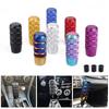 Universal 95mm Non-Slip Gear Shift Knob M8 M10 M12 Universal Car Manual Transmission Aluminum Knurled Shifter Lever Knob JDM