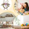 Easter Wreaths For Front Door Festive Spring Bunny Decoration Spring Wreath For Window Fireplace Wall Indoor Outdoor