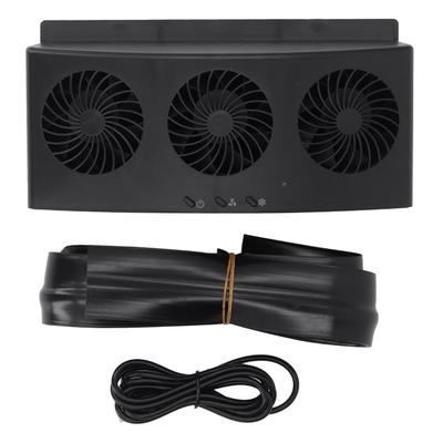 Car Exhaust Fan Air Circulation USB Powered Car Window Vent Fan for Odor Removal Heat Dissipation