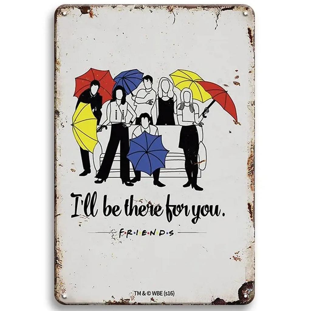 Central Perk Friends Metal Signs. Ideal for Cafe, Bar - Decorative Tin Plaques for Wall.