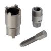 Solid Metal Fastener And Part Extractor Accurate Nut Remover Kit For Gy6 CG25 JH70 SG50 50cc-150cc Motorcycle Servicing