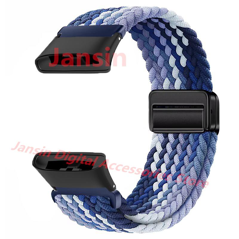 

Нейлоновый ремешок для Redmi Watch 3 Correa плетеный петля магнитный браслет для Xiaomi Redmi Watch 3 ремешок сменный спортивный ремешок для часов Redmi Watch 3&Black Connector