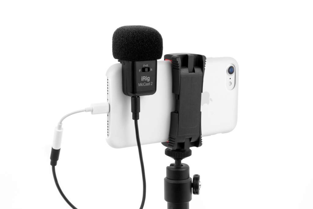 IK Multimedia iRig Mic Cast 2 Mobile Analog Connection Microphone Pocket Size []