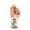 Bag Pendant with Hanging Chain, Cartoon Star Design Soft Silicone Stress Relief Keychain, Schoolbags Bag Decoration