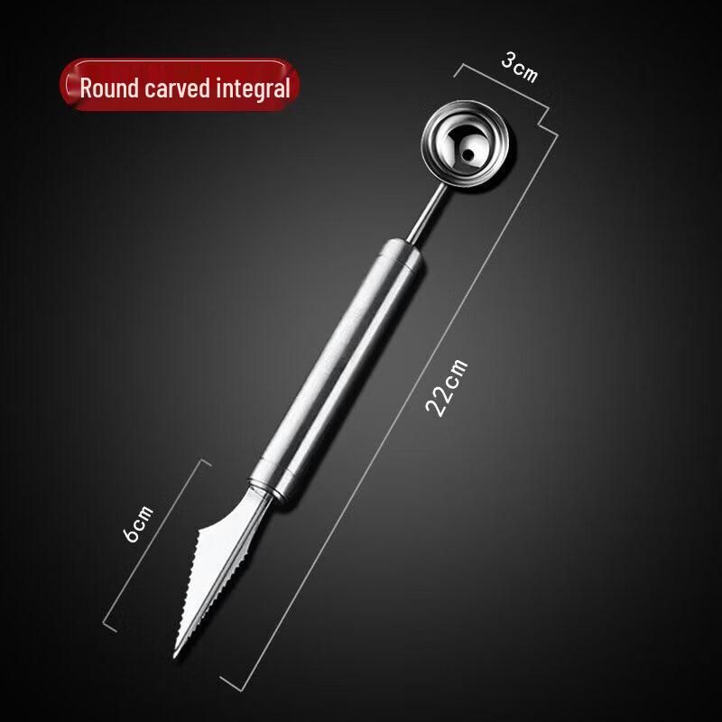 304 Stainless Steel Fruit Carving & Baller Tool Set