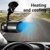24V 150W Car Heater Fan Fast Heating Portable Rotatable Defogger Defroster Vehicle Windscreen Demister Fan for Automobile
