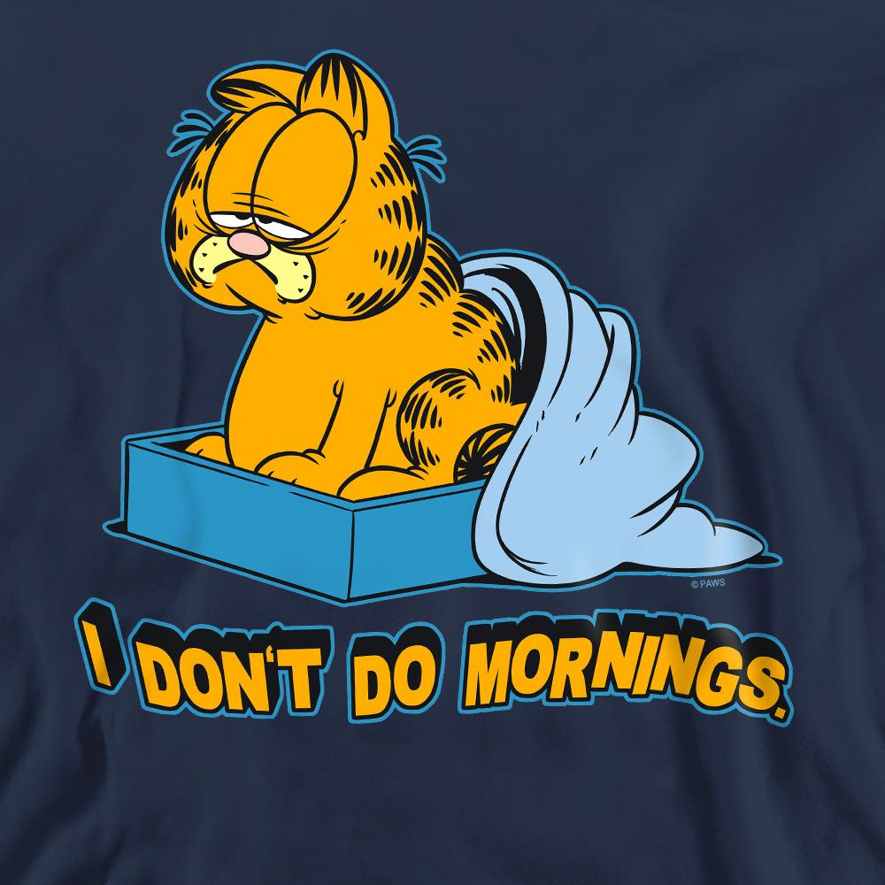 Garfield Unisex Adult I Don´t Do Mornings Sweatshirt