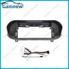 12.3 Inch Car Frame Fascia Adapter Android Radio Audio Dash Fitting Panel Kit For Hyundai Santa Fe 2018-2021