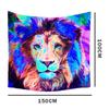UV Fluorescent Tapestry Print Wall Hanging Art Home Decor