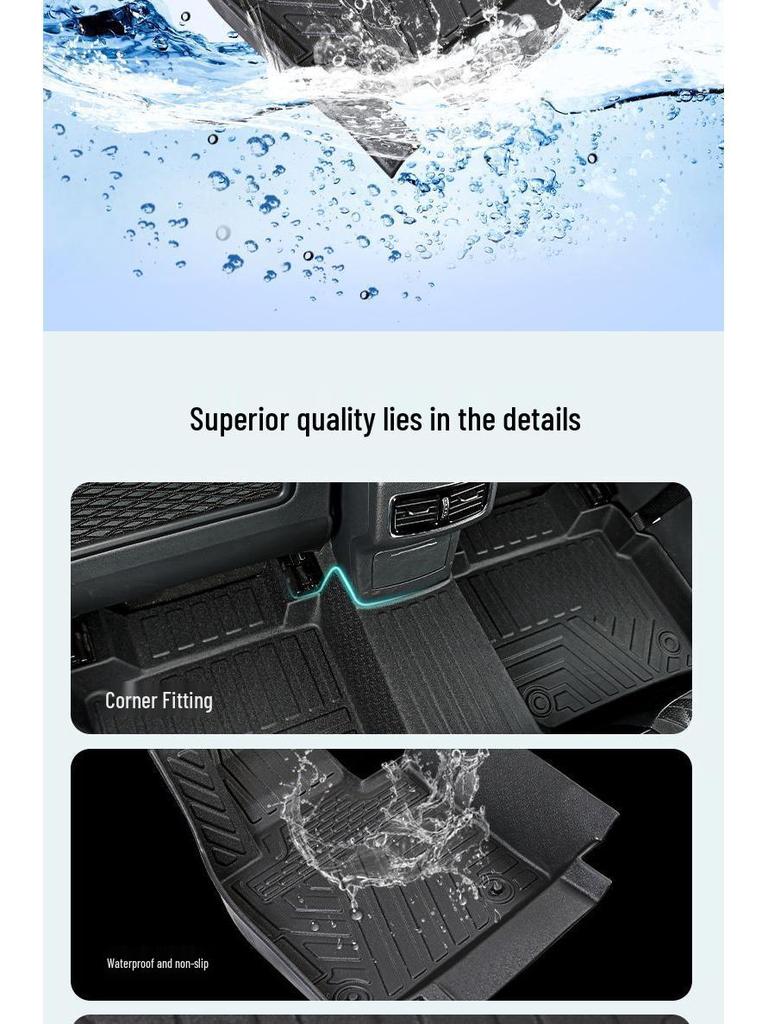 Ford Escort TPE Floor Mats: Custom Fit Interior Upgrade