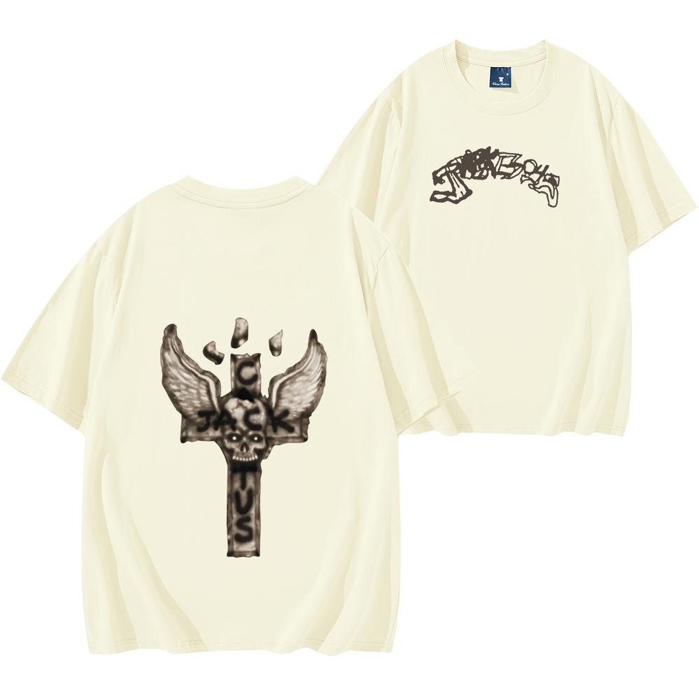 Travis Jackboys 2 Koszulka Astroworld Rapowa Koszulka Streetwear Graficzna Koszulka Hip Hop Koszulka Koncertowa W Stylu Vintage Unisex Rap Merch