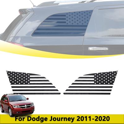 Quarter Window Decal For Dodge Journey 2011- N Flag Window Vinyl Sticker Trim Cover Car Styling Exterior Accessories