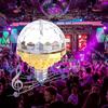 2 Pcs Colorful Rotating Magic Ball Light, Party Lights Disco Ball With Sockets Led Rgb Strobe Stage Light For Party