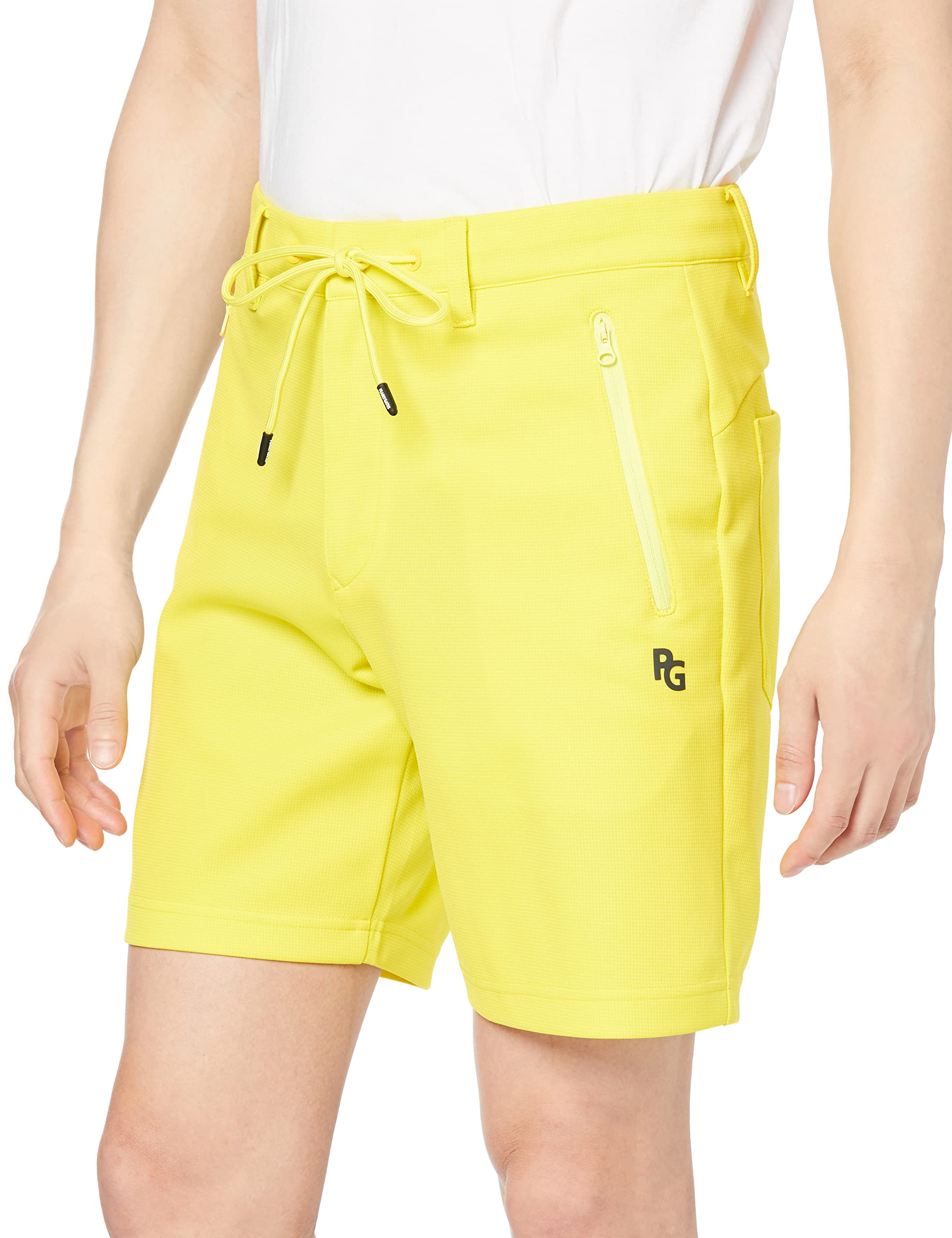 

Shorts Cardboard Houndstooth Yellow 4 [Pearly Gates] Men s / 053-3132401 060_Lime [M]