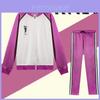 Stylish And Comfortable Haikyuu Cosplay Shiratorizawa Gakuen Koukou Sportswear Uniform Set