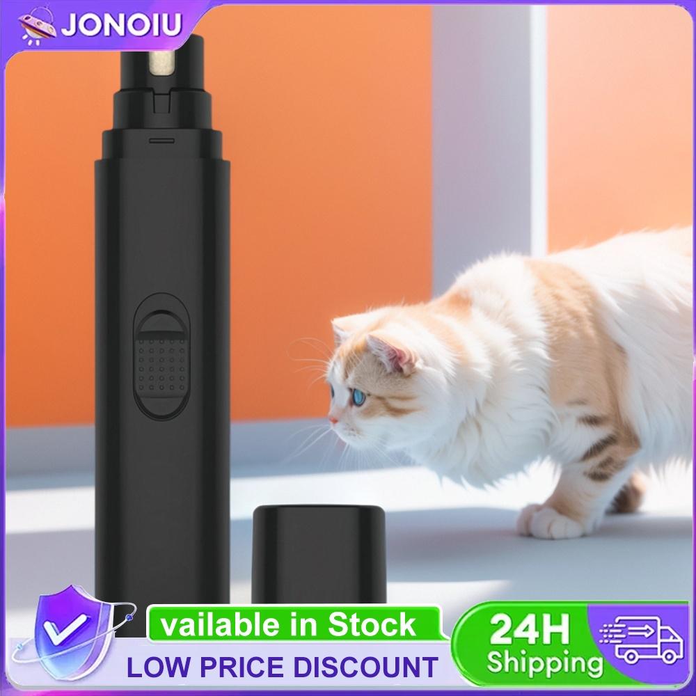 Electric Pet Nail Grinder Painless Paws Grooming and Smoothing Cat Nail Grinder 2-Speed for Small Medium Large Dogs Cats