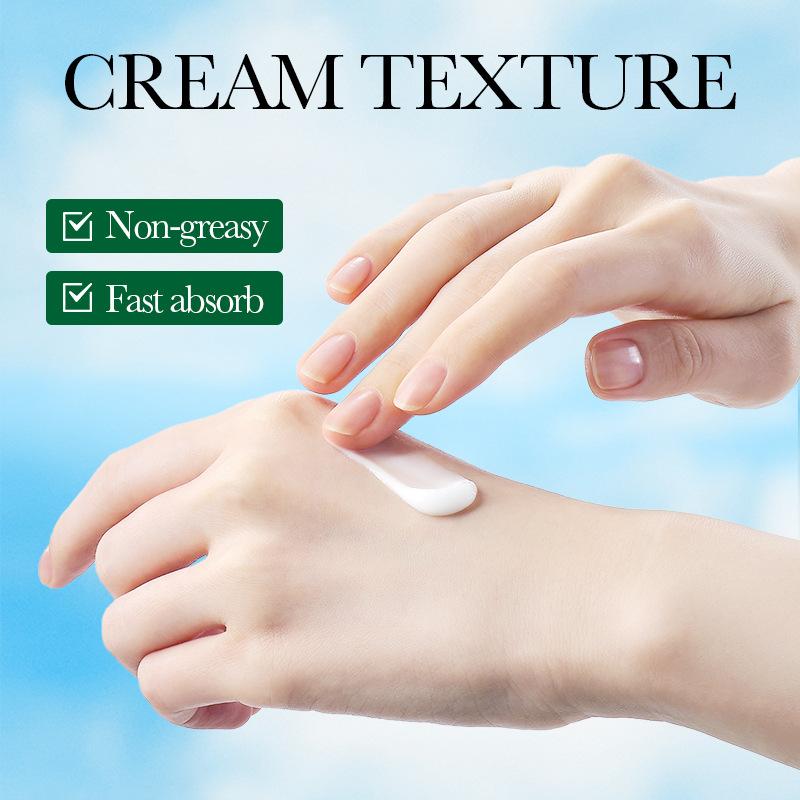 Pump Head Hand Cream 450g SADOER Vitamin C Aloe Vera Whitening Large Capacity