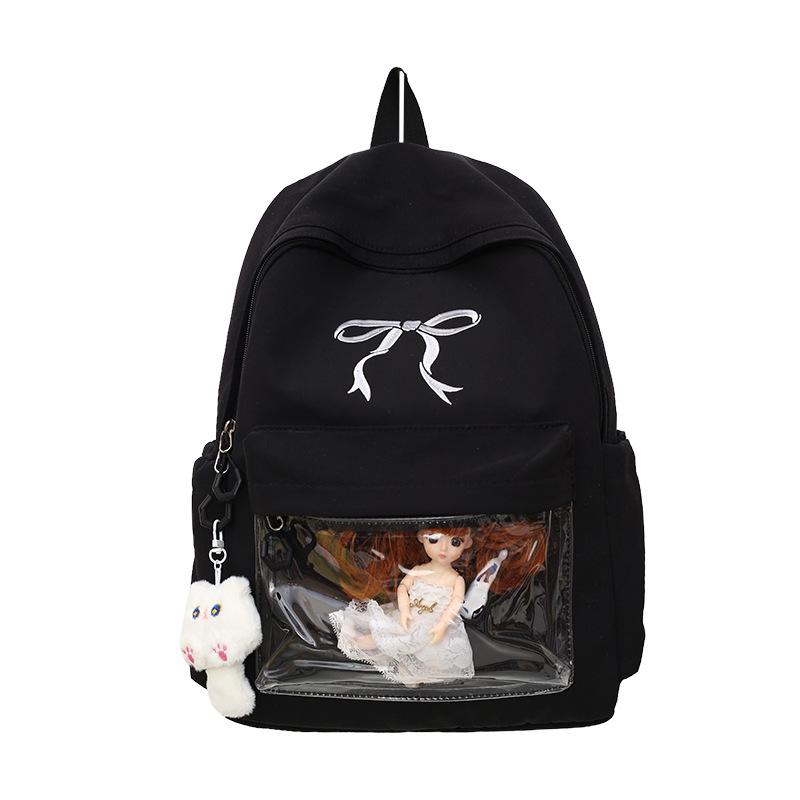 2025 Summer Japanese-Style Ita Bag for Girls - Large Capacity Backpack for Grades 4-12, with Laptop Compartment