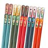 10Pairs Chinese Style Colourful Chopsticks Set Alloy Antifungal National Tide Chopsticks Food Grade Heat-resisting