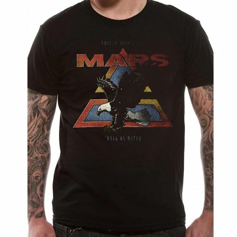 T-shirt Thirty Seconds To Mars - Walk On Water Black 4XL