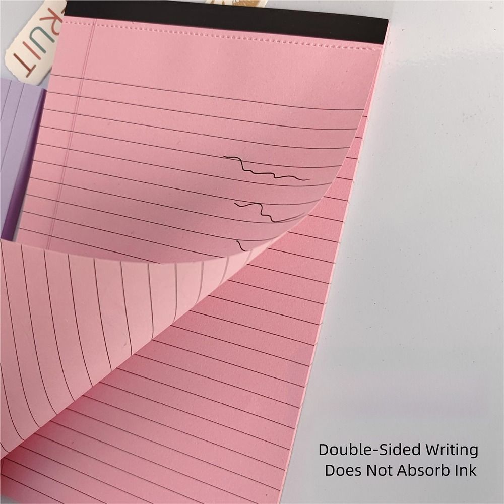New Durable Portable High Quality Thicken A5/A4 Notebook 50Sheets Tearable Legal Pad Memo Pad School Office