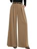 European Casual High-Waisted Wide-Leg Trousers for Women, Slimming and Versatile.