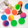 55Mm2Pcs Cute Fluorescence Children Toy Ball Colored Boy Bouncing Ball Rubber Kids Sport Games Elastic Jumping Balls Outdoor Toy