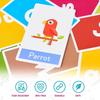 58PCS ABC Alphabet Flashcards Montessori Early Education Toys Baby  Shapes Animals Learning Cards Games Puzzles For Kids Gifts