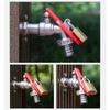 With Lock Water Tank Connector 1/2 Inch 3/4 Inch Thread Water Tap Universal Lockable Faucet