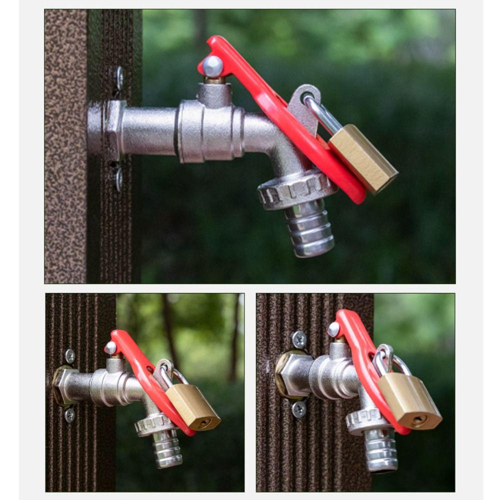 With Lock Water Tank Connector 1/2 Inch 3/4 Inch Thread Water Tap Universal Lockable Faucet