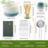 7 Pcs Matcha Whisk Set for Beginners Elegant Bamboo Japanese Matcha Tea Making Kit with Whisk Holder Scoop Sifter for Tea Lovers