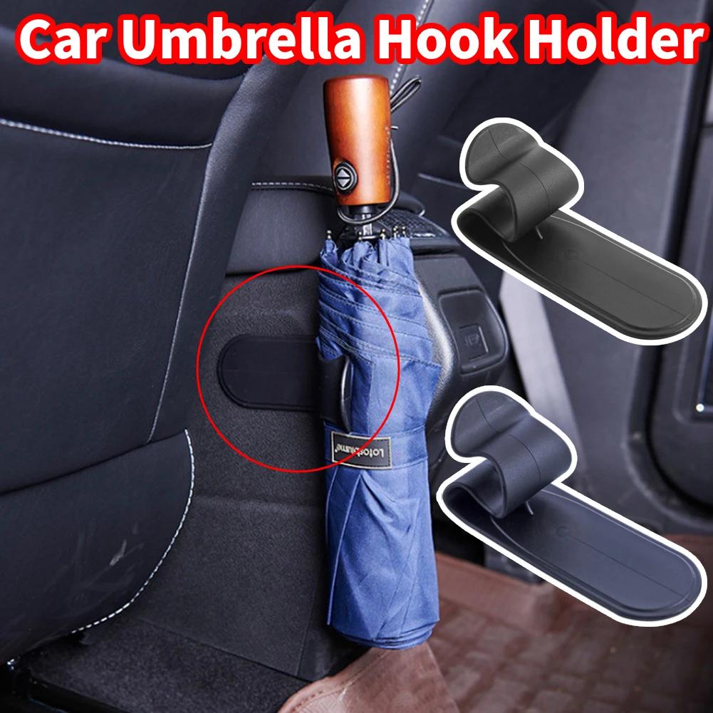 Trunk Umbrella Hanger Fastener Clip Auto Vehicle Umbrella Hook Back Headrest Hook Car Easy Organize Umbrella Holder Amagi